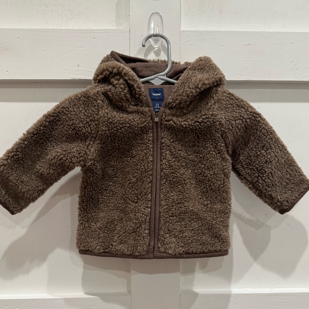 GAP Baby Brown Fleece Jacket
